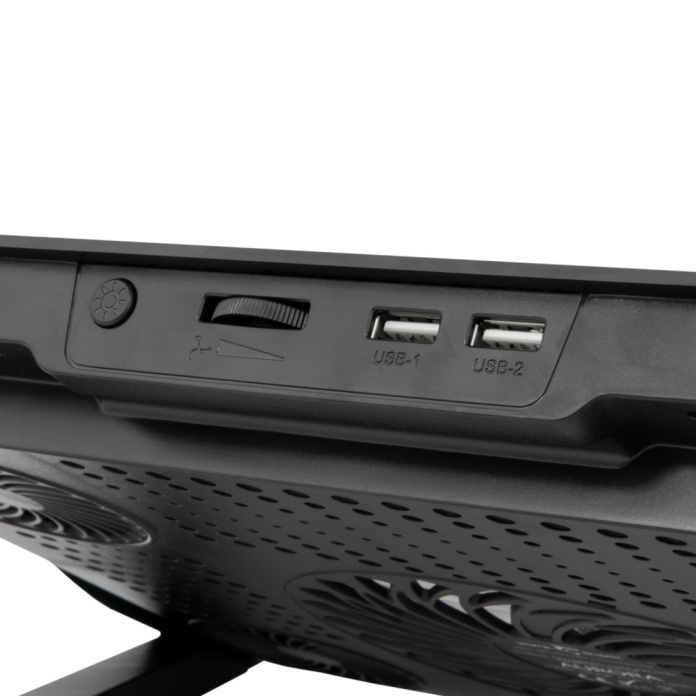 podstawka chłodząca White Shark AURORA RGB z hubem USB